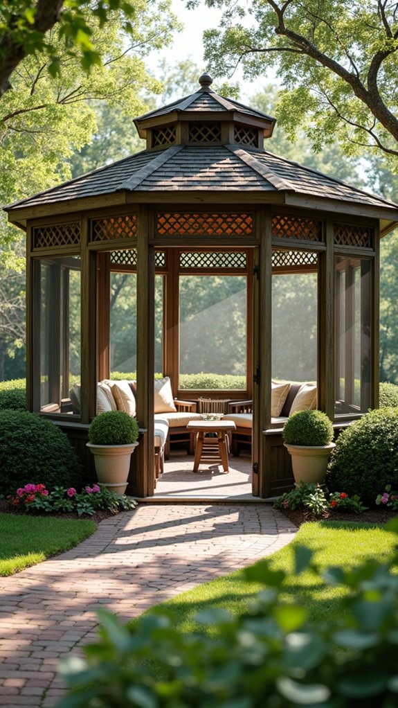 23 Luxury Pool Gazebo Ideas With High End Features bug free outdoor relaxation space
