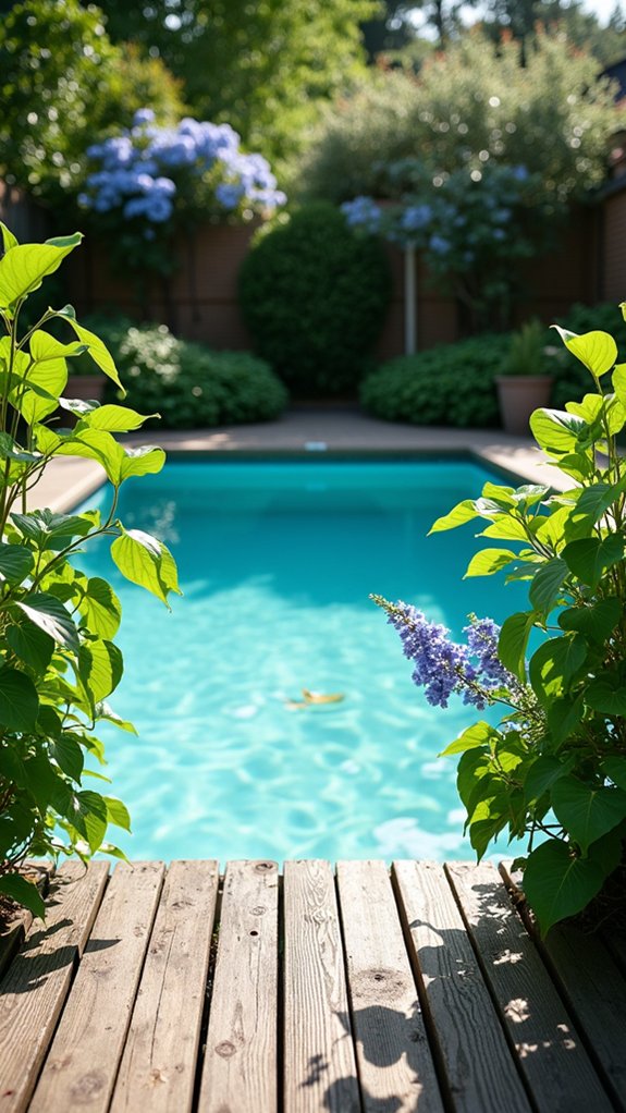 21 Pretty Shade Plants Around Pool Ideas That Add Color and Cover charming blue shade perennial