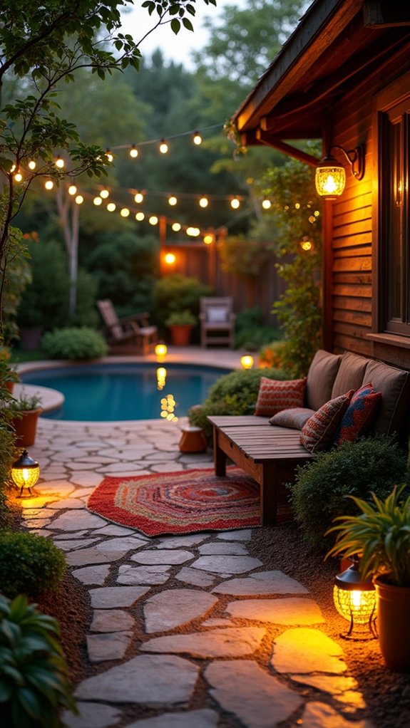 20 Cozy Patio Lighting Around Pool Ideas That Make Evenings Last Longer charming energy efficient outdoor lighting