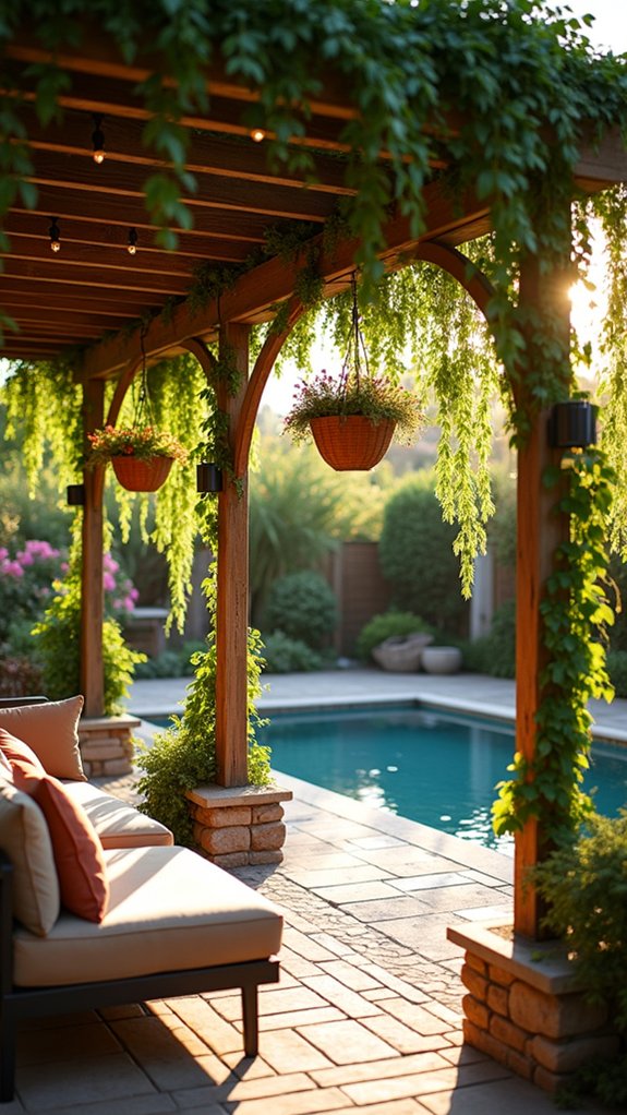 21 Trendy Pool Pergola With TV Ideas For Entertainment Outdoors charming open air oasis