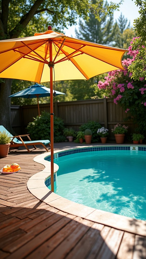 22 Quick Temporary Pool Shade Ideas For Instant Protection classic charm and versatility