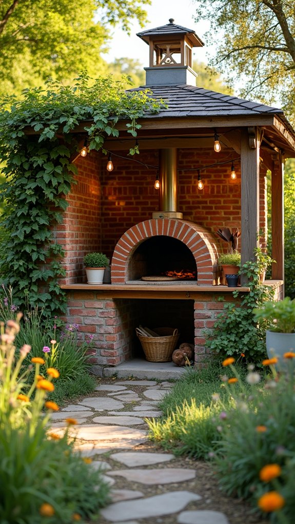 20 Functional Pool Gazebo With Kitchen Ideas Made for Hosting cozy gatherings with pizza