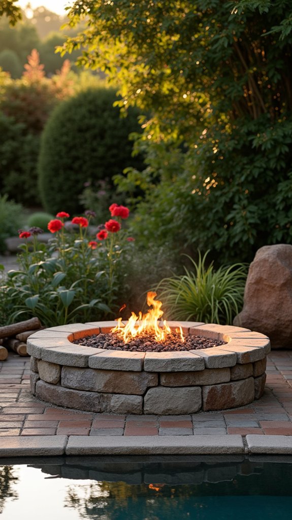 24 Lush Pool Garden Lighting Ideas That Bring Plants to Life cozy illuminated outdoor gatherings