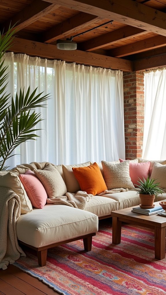 23 Creative Pool Cabana Decorating Ideas With Personality cozy plush seating arrangement