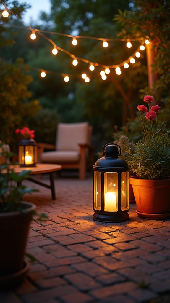 20 Cozy Patio Lighting Around Pool Ideas That Make Evenings Last Longer cozy whimsical portable lanterns