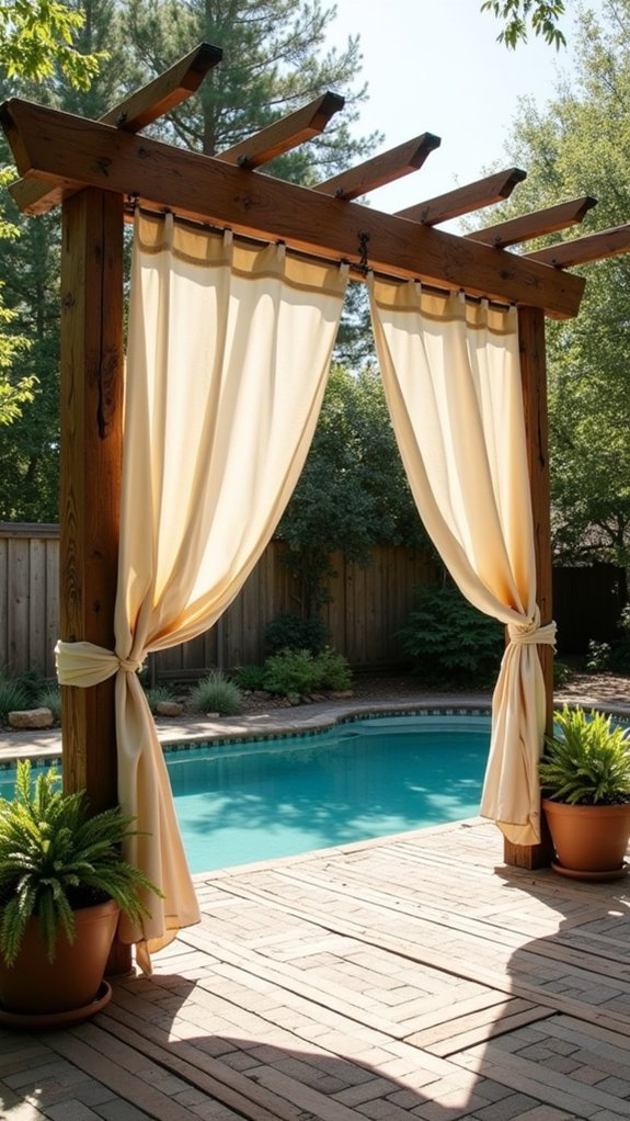 23 Budget Friendly Cheap Pool Shade Ideas That Still Work Well creative outdoor shade structures