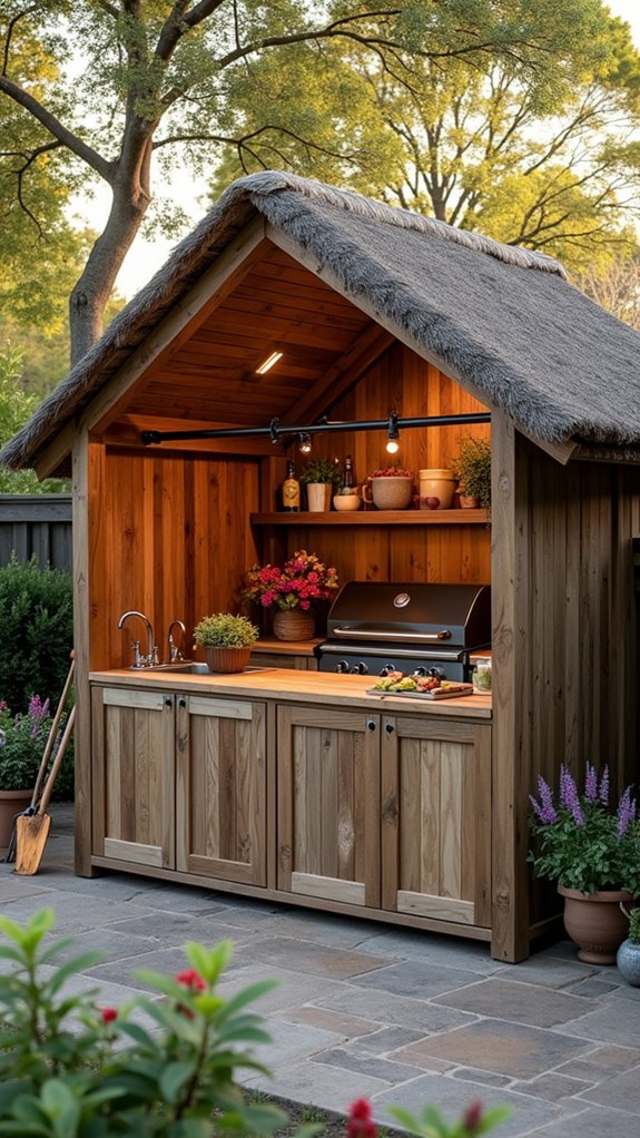 20 Functional Pool Gazebo With Kitchen Ideas Made for Hosting customizable outdoor kitchen design