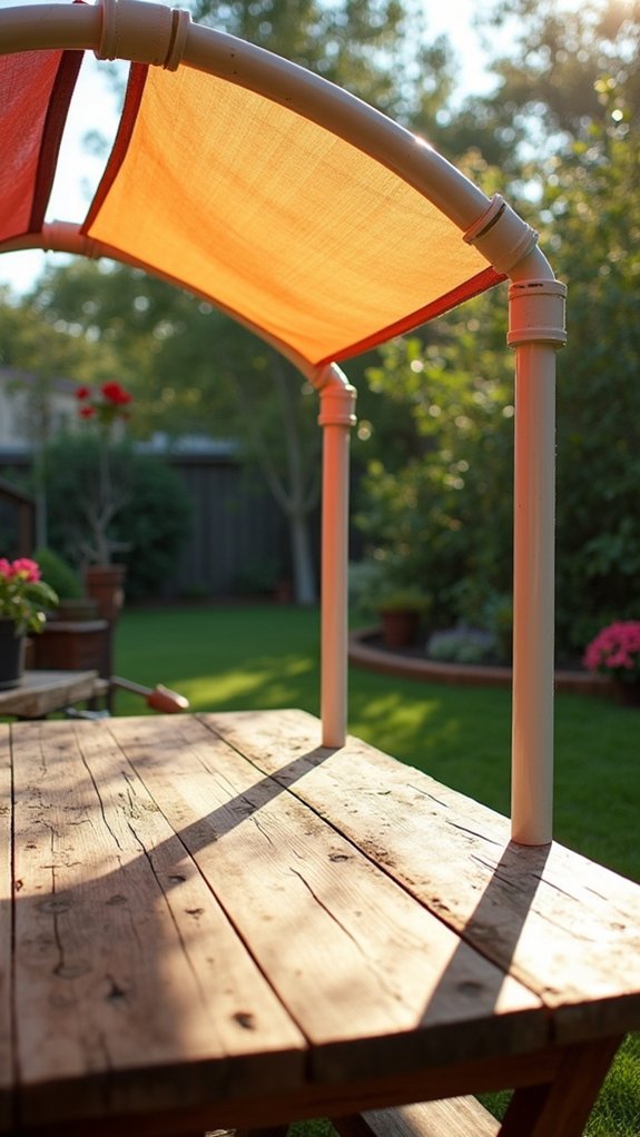 19 Clever Pool Shade Hacks That Make Hot Days Easier diy pvc sunshade project