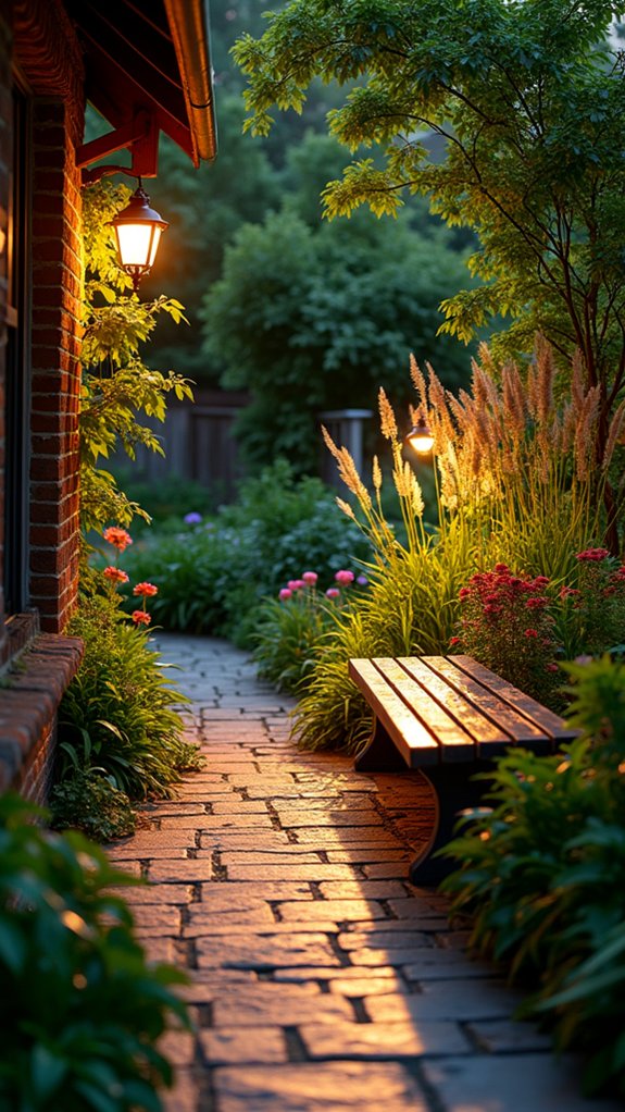 24 Lush Pool Garden Lighting Ideas That Bring Plants to Life dramatic plant display lighting