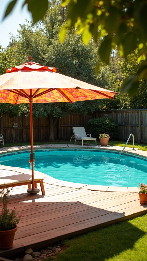 22 Quick Temporary Pool Shade Ideas For Instant Protection easy setup ample coverage