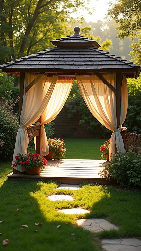 21 Thoughtful Pool Shade Design Ideas That Improve Comfort elegant shaded outdoor oasis