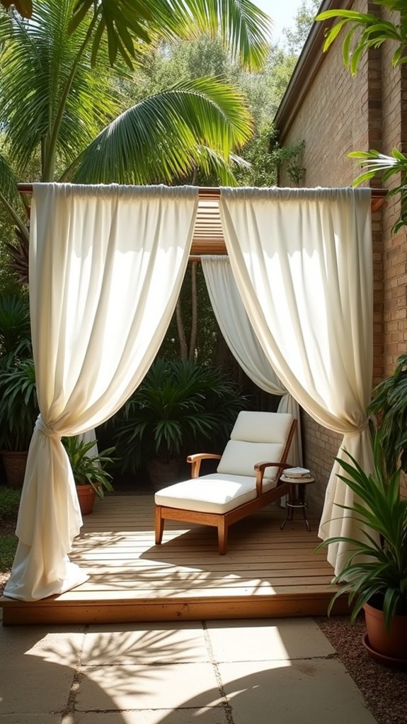 22 Tropical Pool Cabana Ideas That Feel Vacation Ready elegant tropical relaxation spot
