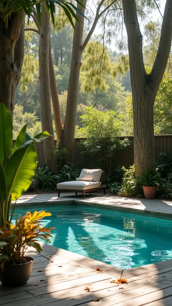 Pool Feature Tree 25 Shade Trees For Pool Area Ideas That Bring Cooling Greenery - Love ...
