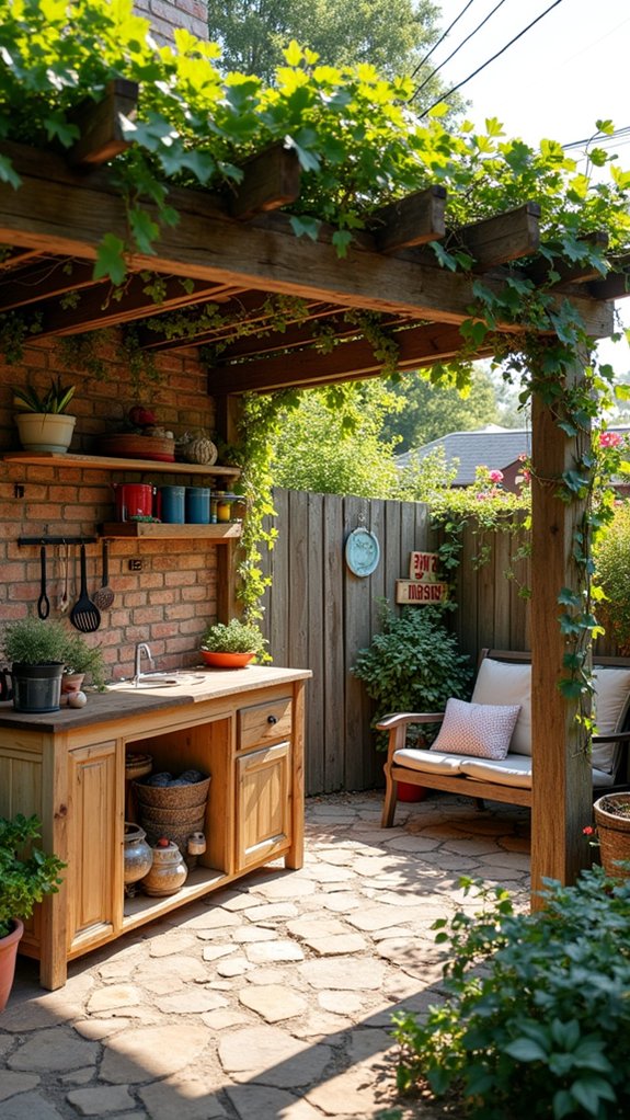 24 Practical Pool Pergola With Kitchen Ideas For Outdoor Cooking family cooking memories together