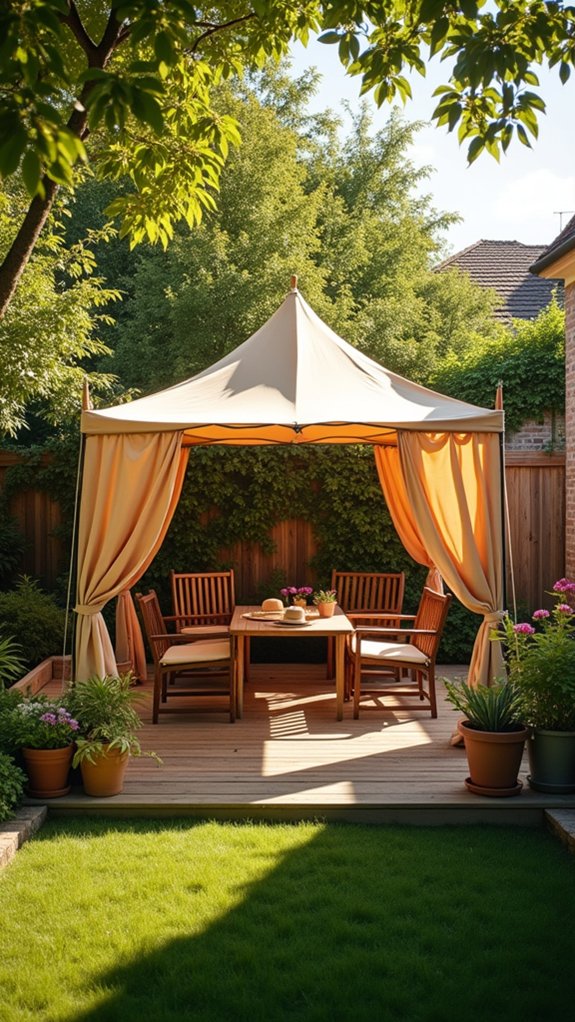 24 Smooth Retractable Pool Shade Ideas That Adjust Effortlessly flexible and movable shade
