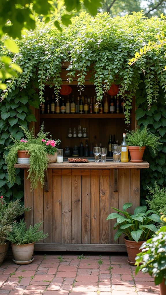 21 Fun Pool House With Bar Ideas That Elevate Summer Parties lush greenery poolside bar