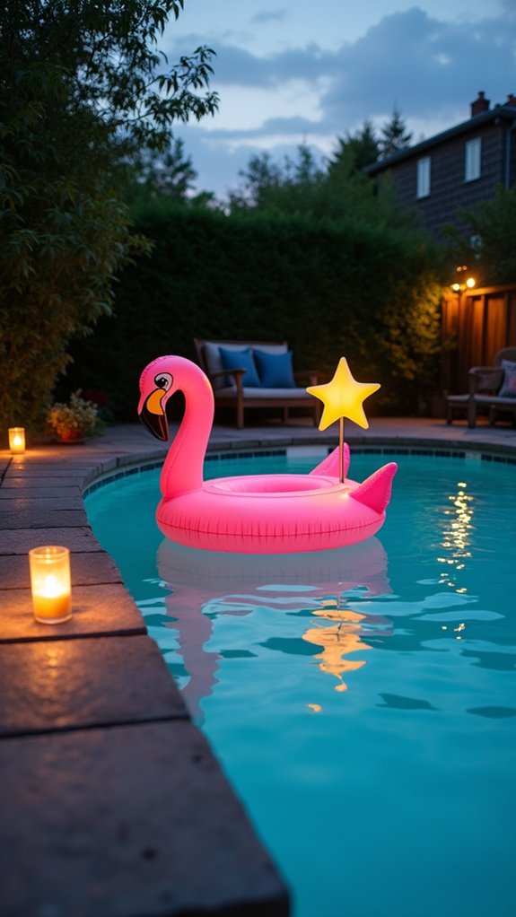 21 Dreamy Pool Mood Lighting Ideas For Soft Evening Vibes magical nighttime pool atmosphere