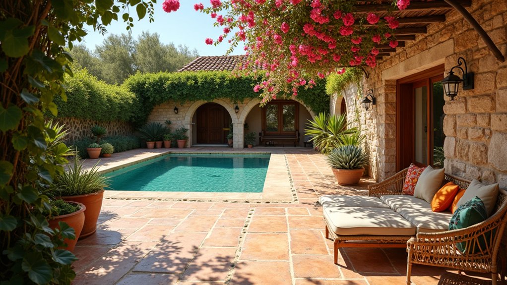 22 Mediterranean Pool House Ideas With Sun Washed Character - Love ...