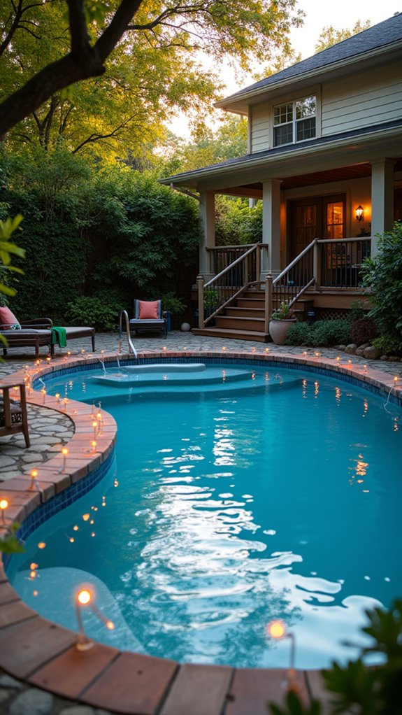 23 Smart Inground Pool Lighting Ideas That Brighten Every Corner mesmerizing energy efficient lighting