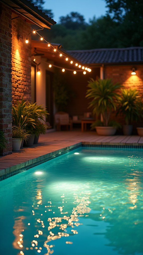 20 Cozy Patio Lighting Around Pool Ideas That Make Evenings Last Longer mesmerizing illuminated pool experience