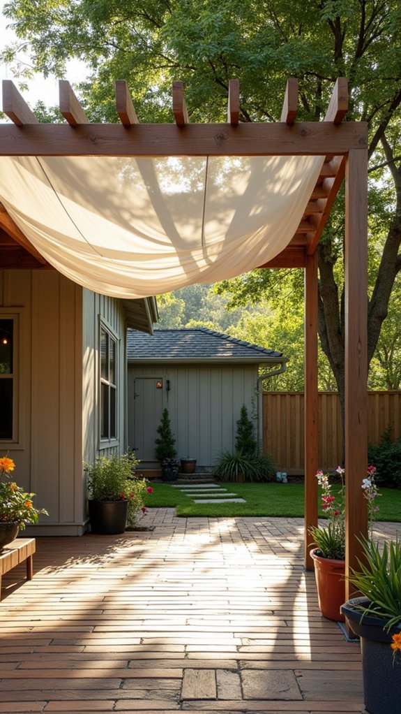 23 Inviting Pool Shade Pergola Ideas That Add Character modern geometric pergola design