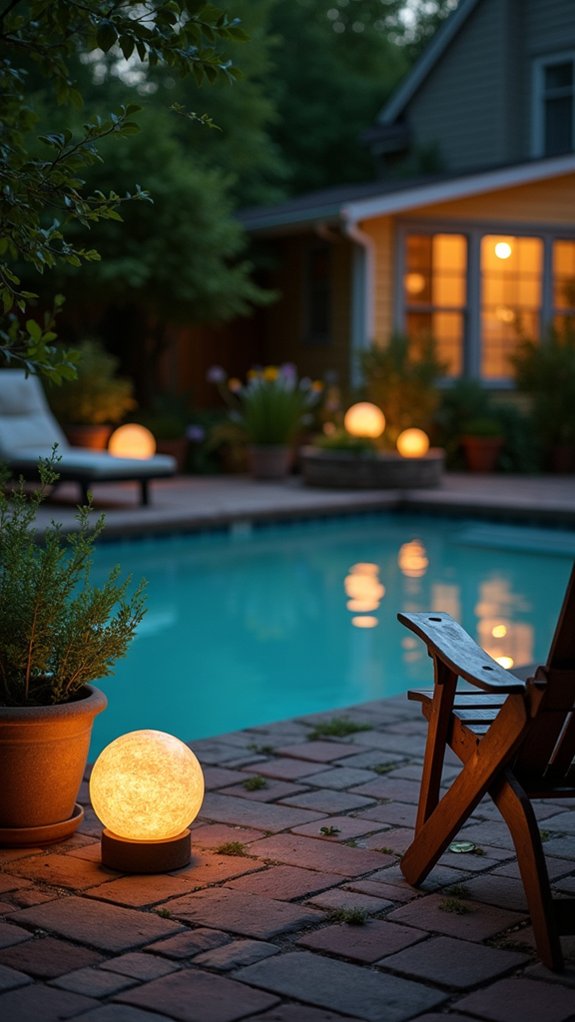 21 Dreamy Pool Mood Lighting Ideas For Soft Evening Vibes moonlit poolside ambiance enhancement