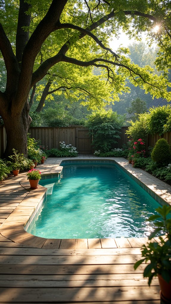 20 Flexible Movable Pool Shade Ideas For Changing Sunlight natural shade and beauty
