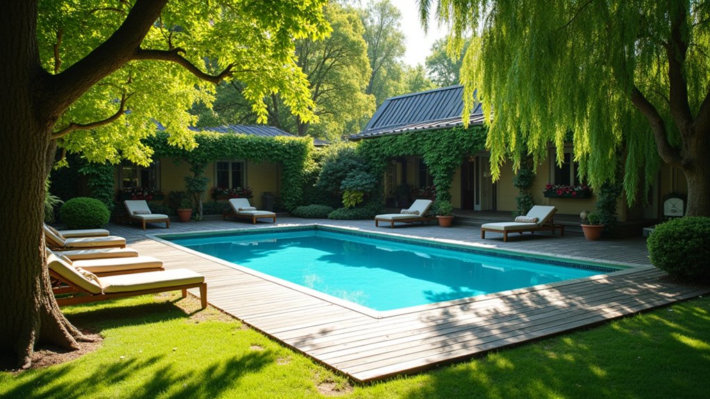 22 Comfortable Pool Shade Trees That Offer Natural Coverage - Love ...