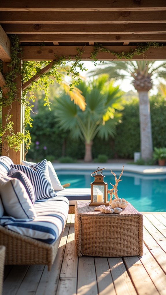 23 Creative Pool Cabana Decorating Ideas With Personality nautical coastal decor ideas