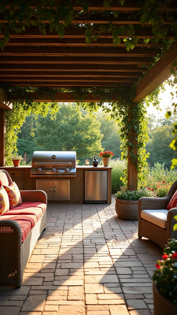 24 Practical Pool Pergola With Kitchen Ideas For Outdoor Cooking outdoor cooking and entertaining