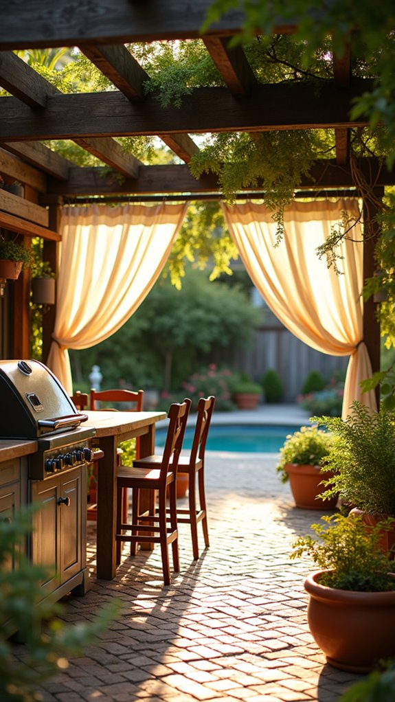 25 Luxury Pool House Ideas That Feel Like a Private Resort outdoor culinary entertainment haven