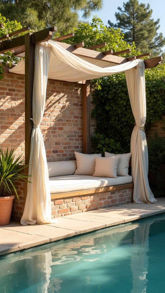 21 Thoughtful Pool Shade Design Ideas That Improve Comfort poolside relaxation and comfort