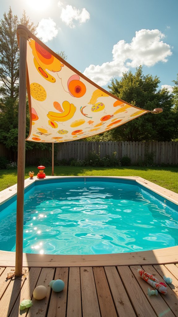 22 Quick Temporary Pool Shade Ideas For Instant Protection quick and fun pool shade