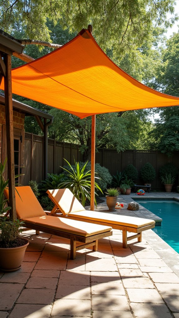 21 Thoughtful Pool Shade Design Ideas That Improve Comfort quick easy adjustable shade