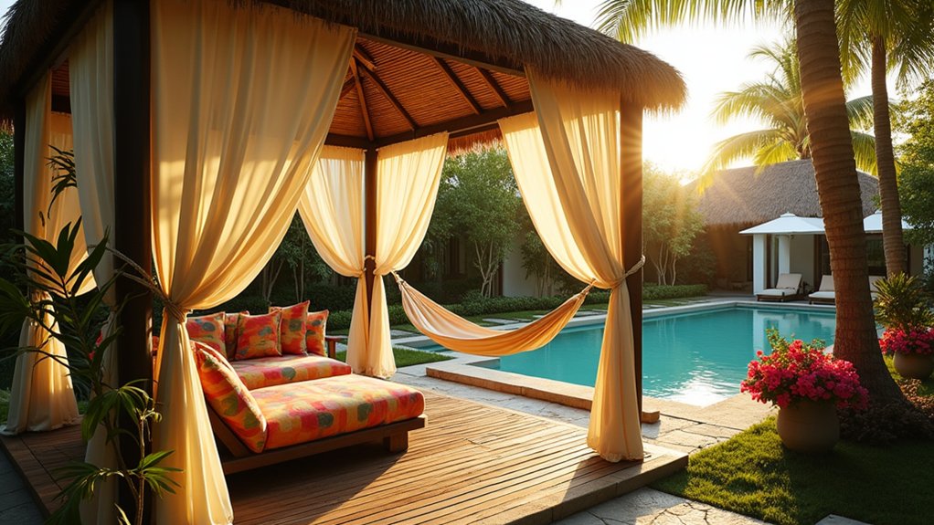 18 Chic Pool Cabana Ideas That Bring Resort Energy Home - Love Gunite Pool