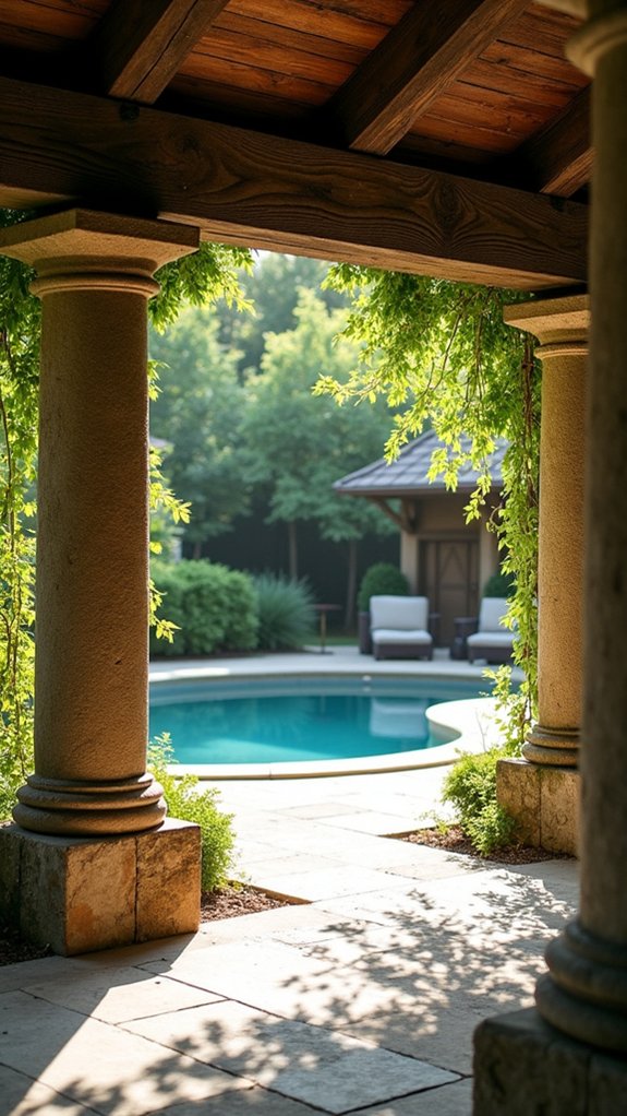 25 Inviting Rustic Pool Gazebo Ideas With Natural Materials rustic charm and durability