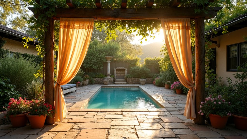 19 Rustic Pool Pergola Ideas With Earthy Appeal rustic pergola designs inspiration