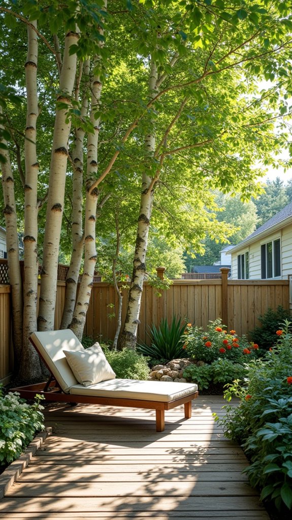 22 Comfortable Pool Shade Trees That Offer Natural Coverage serene aspen pool ambiance