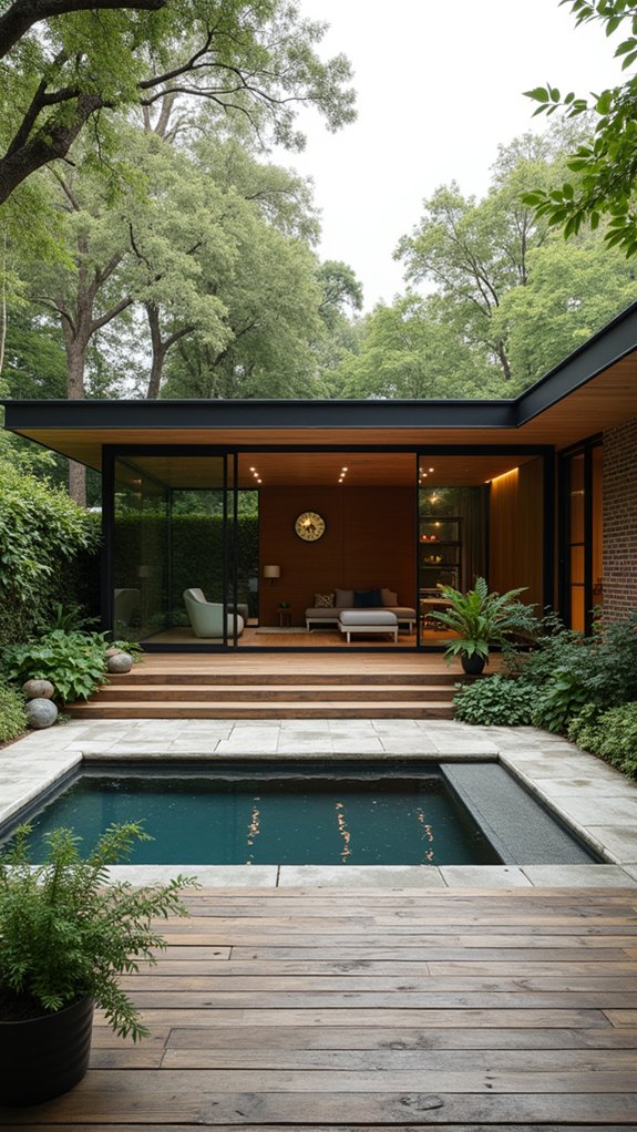 22 Refreshing Pool House With Jacuzzi Ideas For Pure Comfort serene minimalist pool retreat