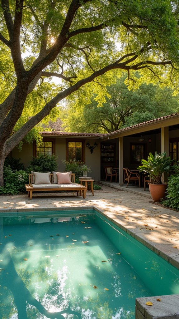 25 Shade Trees For Pool Area Ideas That Bring Cooling Greenery shade providing low maintenance trees