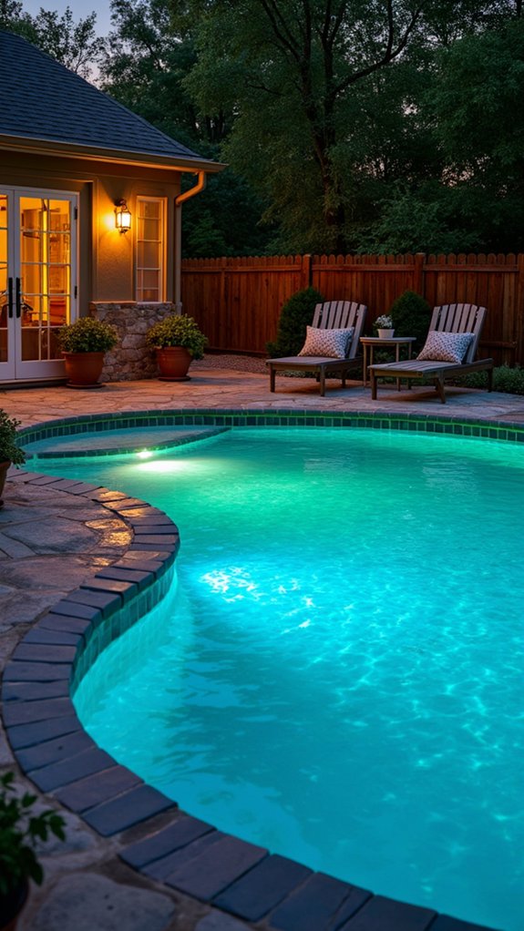 22 Bright Underwater Pool Lighting Ideas That Make Swims More Fun smart lighting for pools
