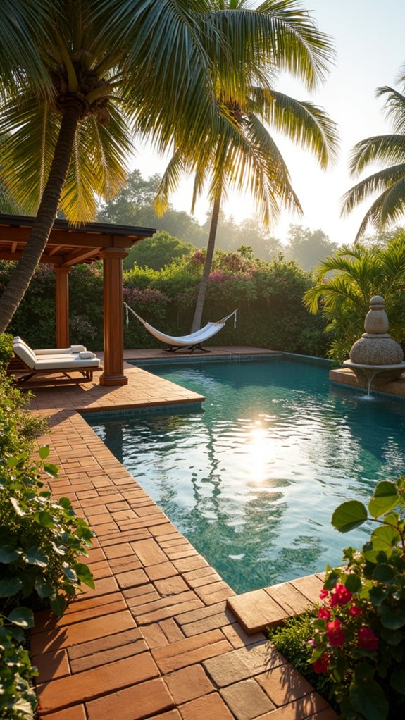 25 Luxury Pool House Ideas That Feel Like a Private Resort spa retreat with tranquility