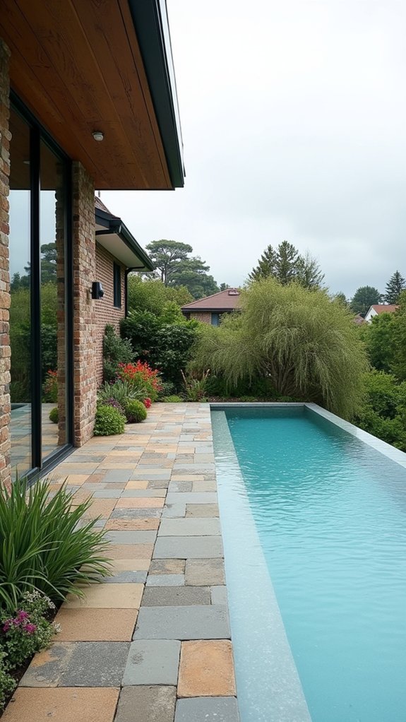 23 Stylish Pool House Exterior Ideas That Boost Curb Appeal stunning infinity pool design