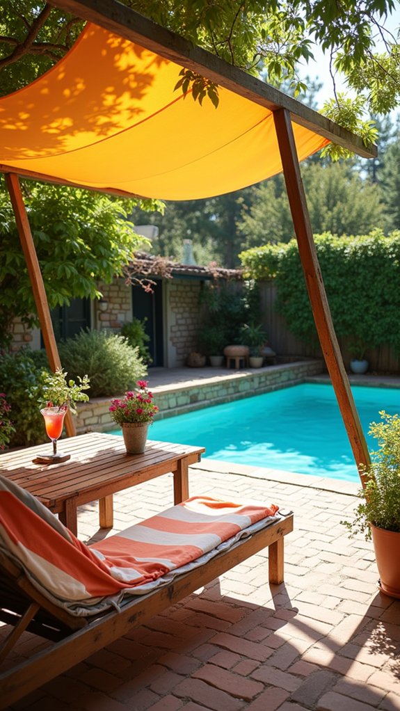 23 Budget Friendly Cheap Pool Shade Ideas That Still Work Well stylish affordable shade solution