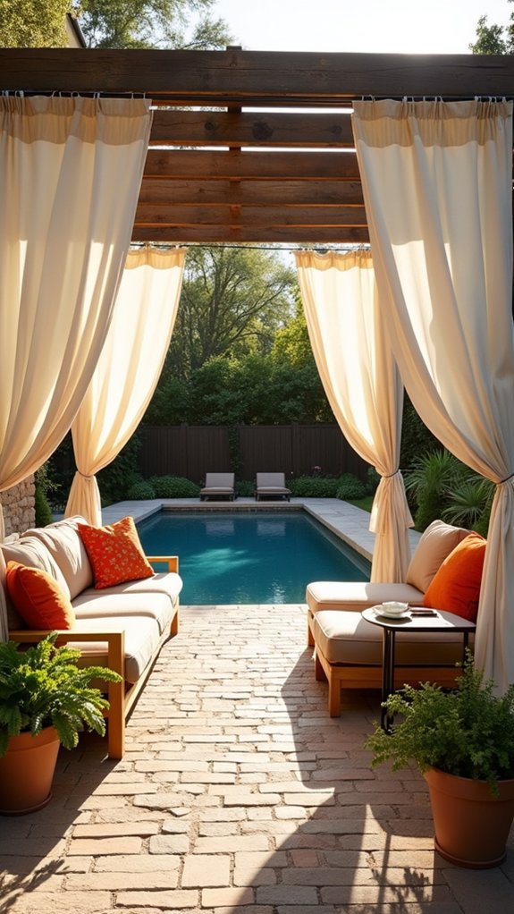 24 Thoughtful Pool Pergola Ideas That Add Style and Shade stylish and durable outdoor furniture