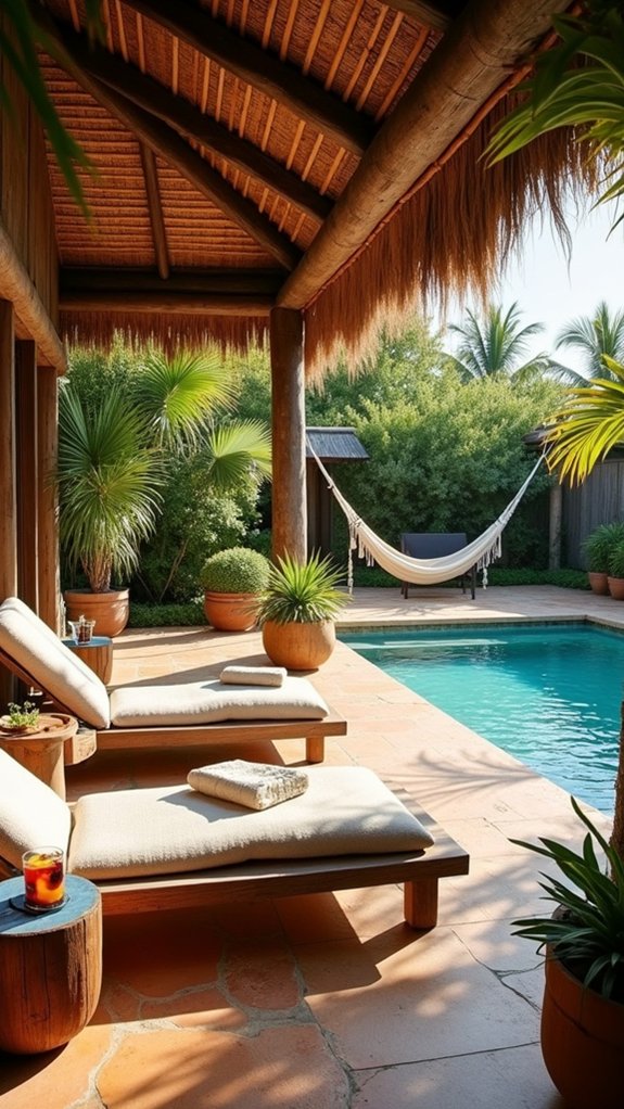 25 Luxury Pool House Ideas That Feel Like a Private Resort stylish cabana poolside retreat