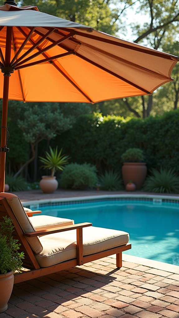 20 Flexible Movable Pool Shade Ideas For Changing Sunlight stylish movable sun protection