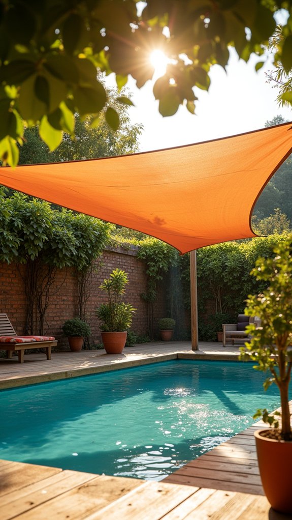 18 Easy Pool Shade Umbrella Ideas For Quick Relief stylish outdoor sun coverage