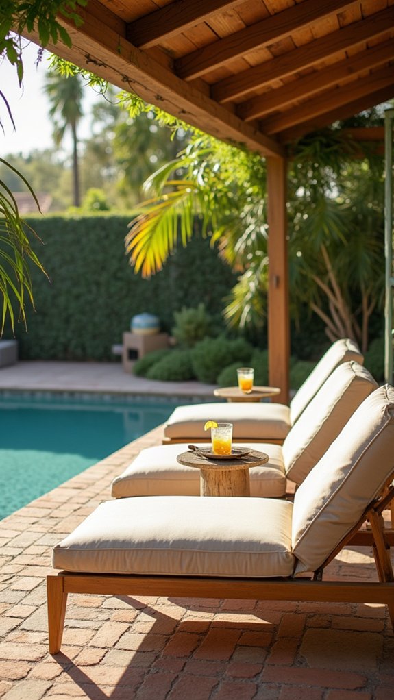 18 Stylish Pool Cabana Furniture Ideas That Complete the Look stylish poolside lounge chairs