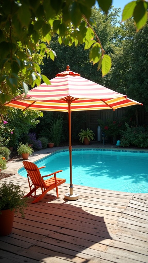 22 Quick Temporary Pool Shade Ideas For Instant Protection stylish portable shade solution